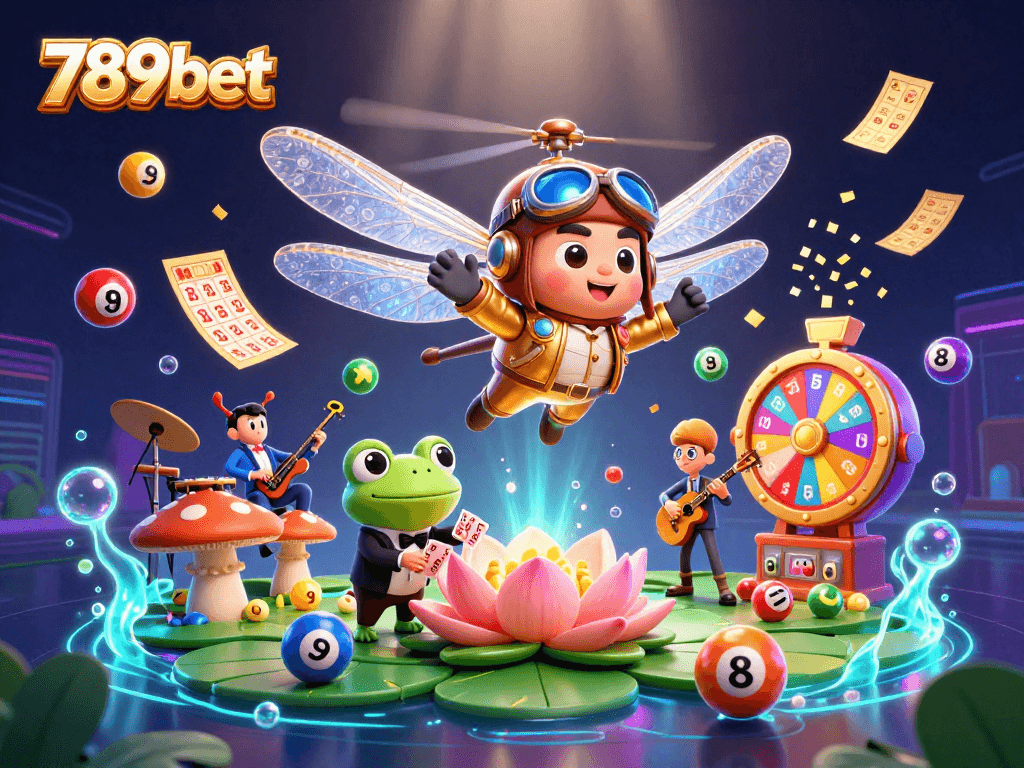 Experience 789bet's vibrant gaming world with dynamic characters and engaging casino elements.