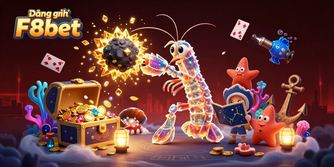 Engage in thrilling adventures at Đăng ký F8bet with colorful gems and underwater treasures.