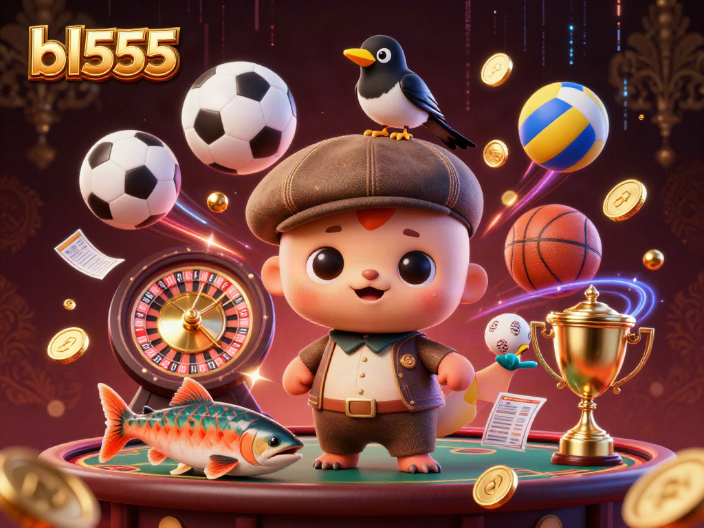 Engage with exciting gaming at bl555 featuring dynamic characters and vibrant casino elements.