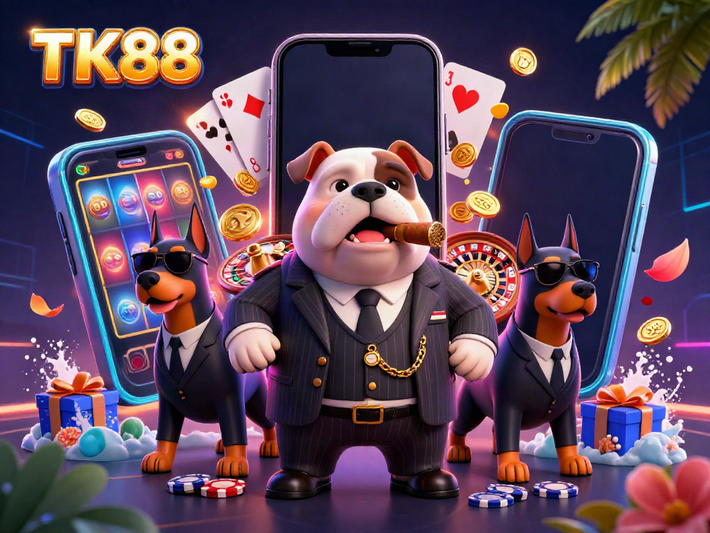 Experience the excitement of TK88 with engaging slot games and dynamic casino elements.