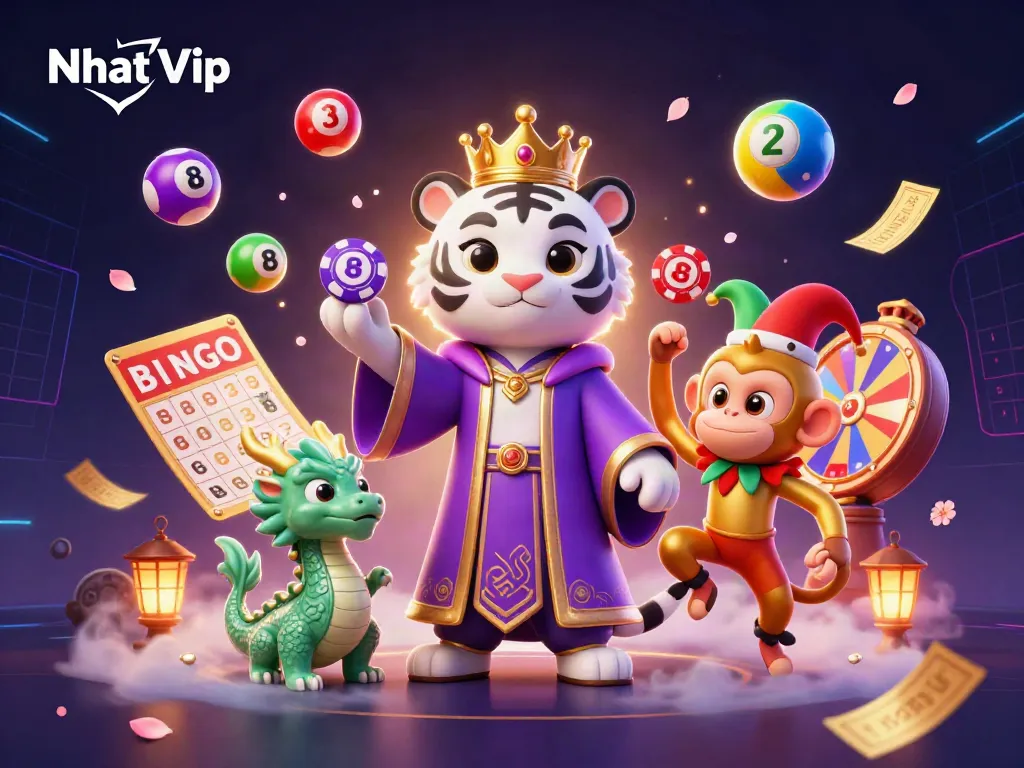 Nhat Vip enhances your gaming experience with vibrant animations and dynamic visuals.