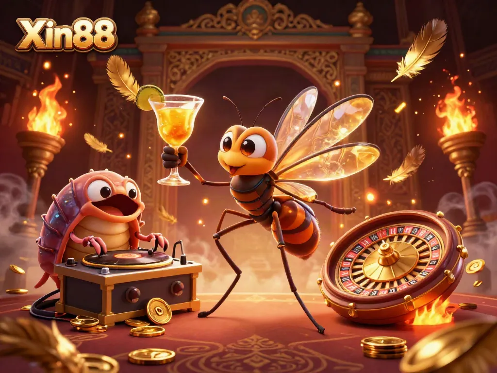 Experience thrilling gameplay with Xin88's innovative 3D casino elements and vibrant atmosphere.