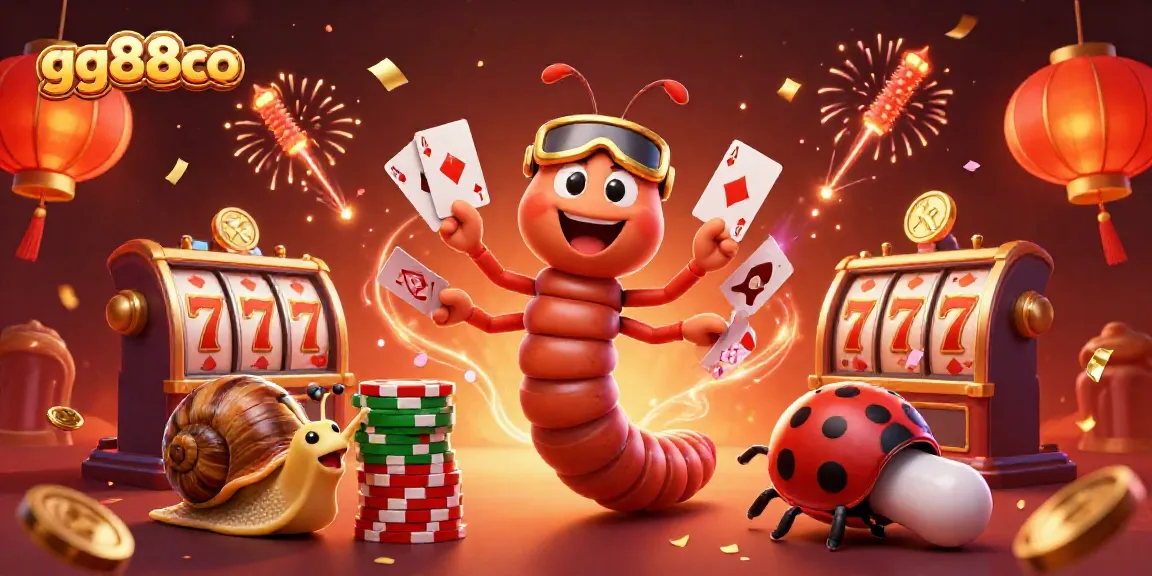 Experience the excitement of gg88co with vibrant casino characters and elements in a dynamic scene.