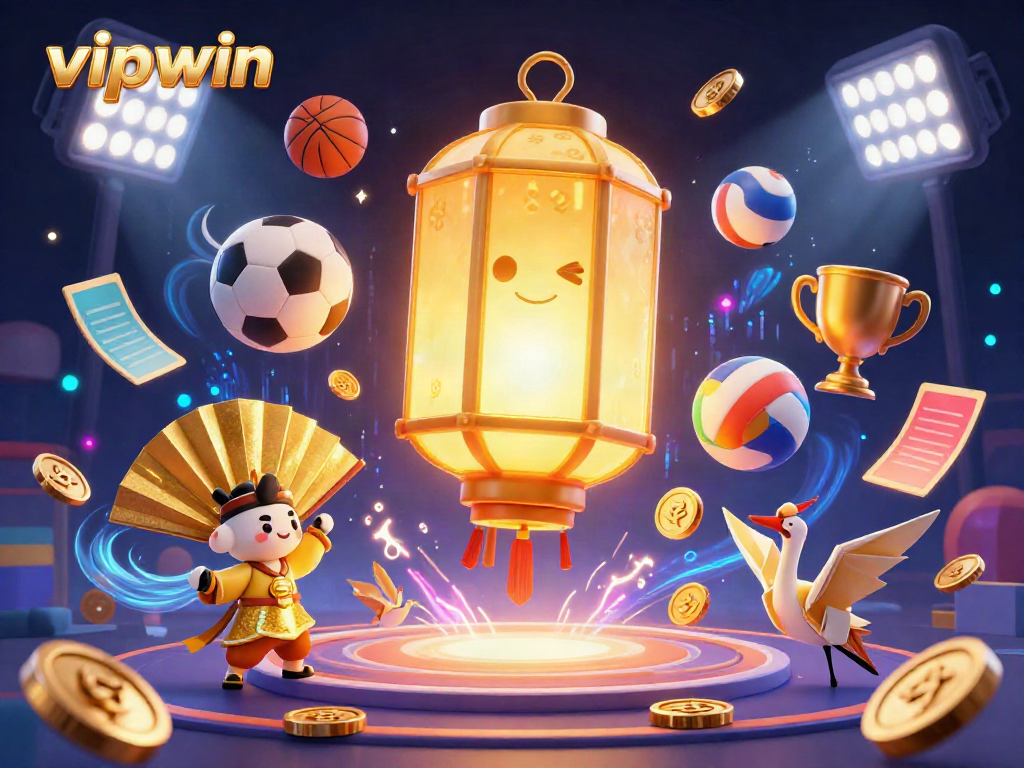 Experience exciting gameplay at vipwin casino with vibrant golden spirits and dynamic sports actions.