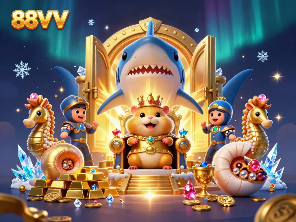 Spin and win big with 88VV's vibrant gaming scene and exciting treasure hunt elements.
