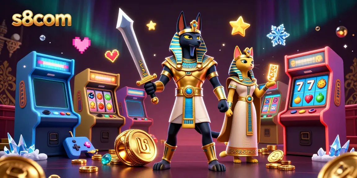 Spin to win with s8com's captivating ancient Egyptian gaming experience.